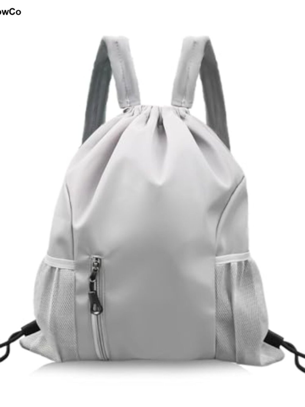 Drawstring Backpack Nylon Lightweight Waterproof Sports Gym Bag